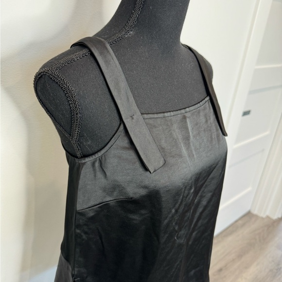 AX Armani Exchange Black Sleeveless Tank Top Blouse - Picture 6 of 11